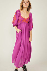 Butterfly Maxi Dress